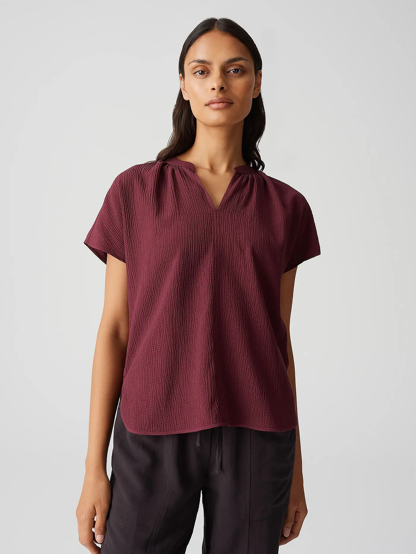 OPUS | Blusenshirt FASURA | beere